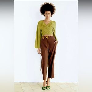 ZARA Mini flare pants